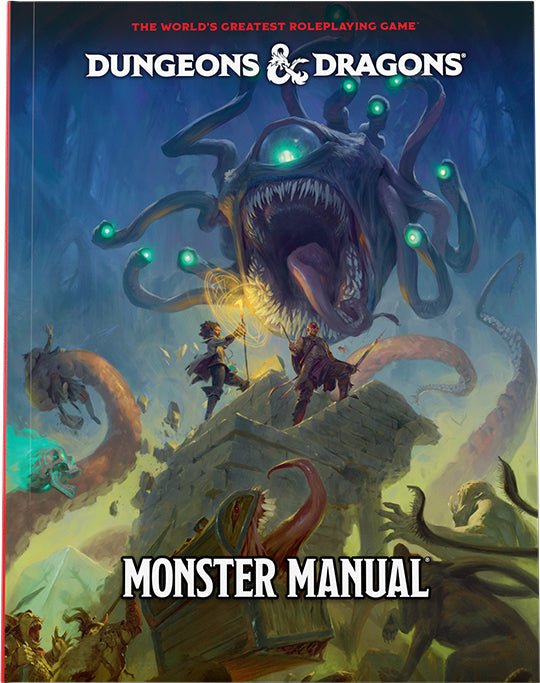 2025 Monster Manual Hard Cover (Preorder) Tabletop Role Playing Games The Compleat Strategist