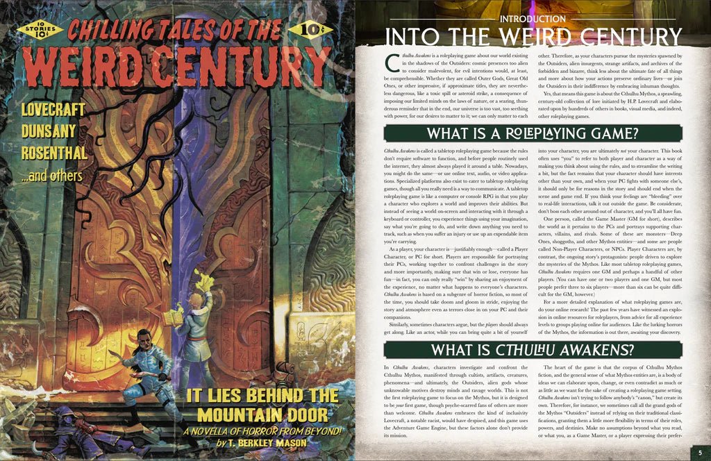 Cthulhu Awakens RPG Tabletop Role Playing Games The Compleat Strategist