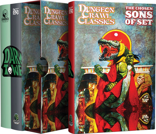 Dungeon Crawl Classics RPG: Dark Tower (3 - Volume Slipcased Set) RPG The Compleat Strategist