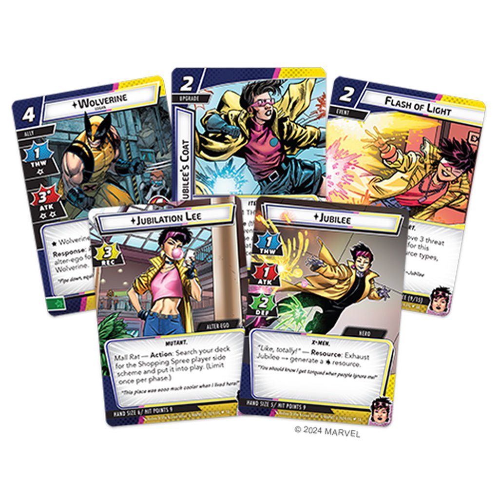 Marvel Champions: The Card Game - Jubilee Hero Pack Card Games The Compleat Strategist