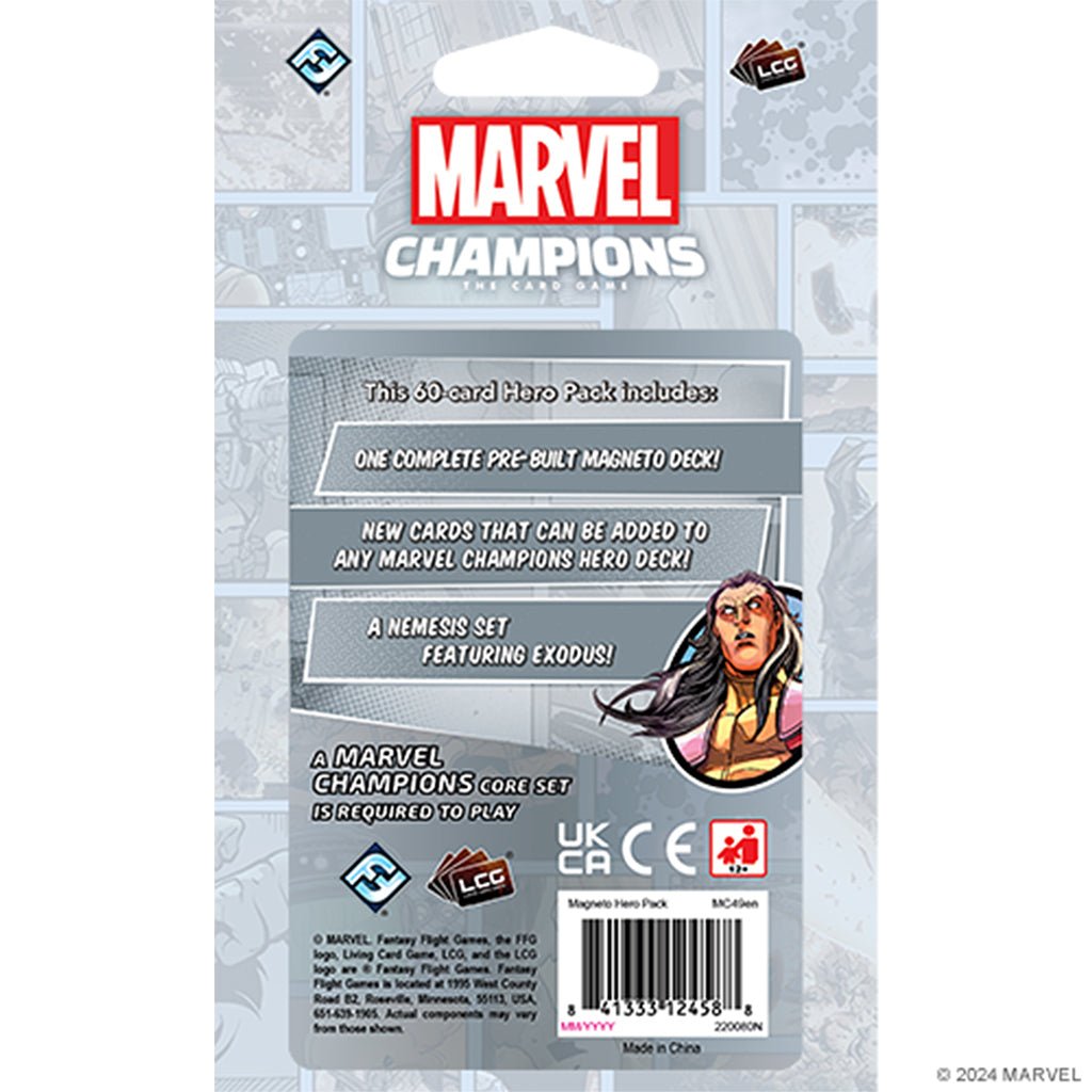 Marvel Champions: The Card Game - Magneto Hero Pack (Preorder) Card Game The Compleat Strategist