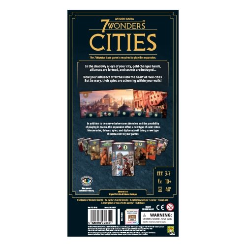 7 Wonders: Cities (New Edition) Card Games The Compleat Strategist