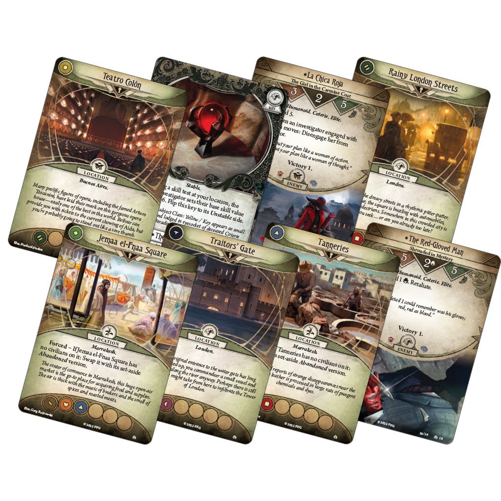 Arkham Horror: The Card Game - The Scarlet Keys Campaign Expansion Card Games The Compleat Strategist