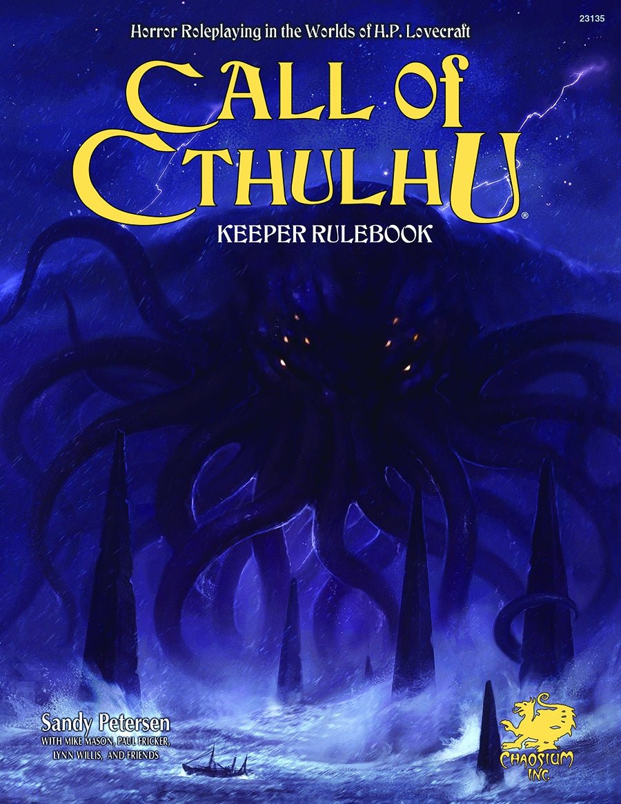 Call of Cthulhu: 7th Edition Hardcover Keeper Rulebook RPG The Compleat Strategist