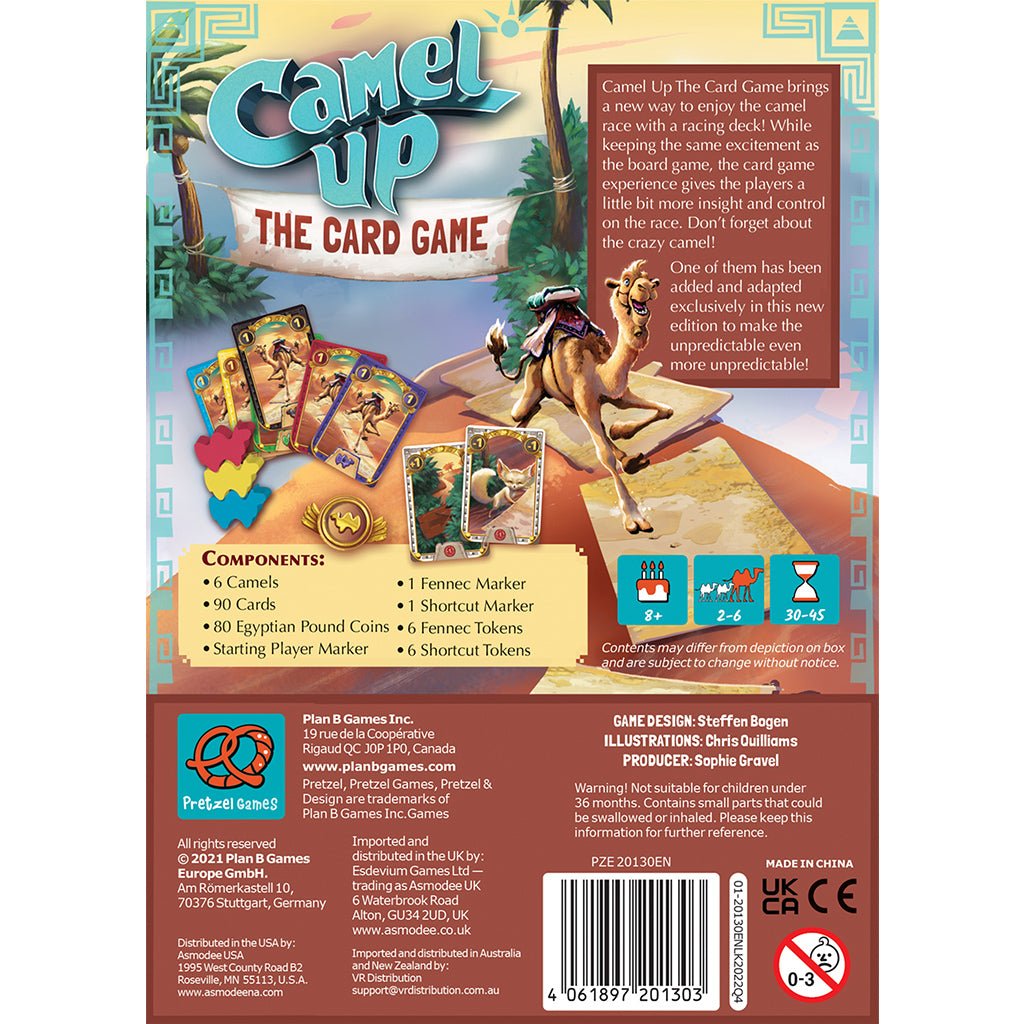 Camel Up Card Game Card Games The Compleat Strategist