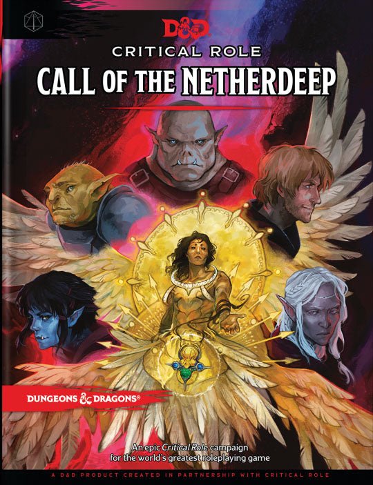 D&D: Critical Role - Call of the Netherdeep Hardcover RPG The Compleat Strategist