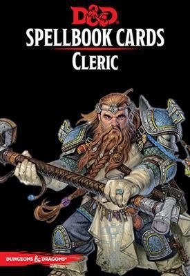 Dungeons and Dragons RPG: Spellbook Cards - Cleric Deck (149 cards) RPG The Compleat Strategist