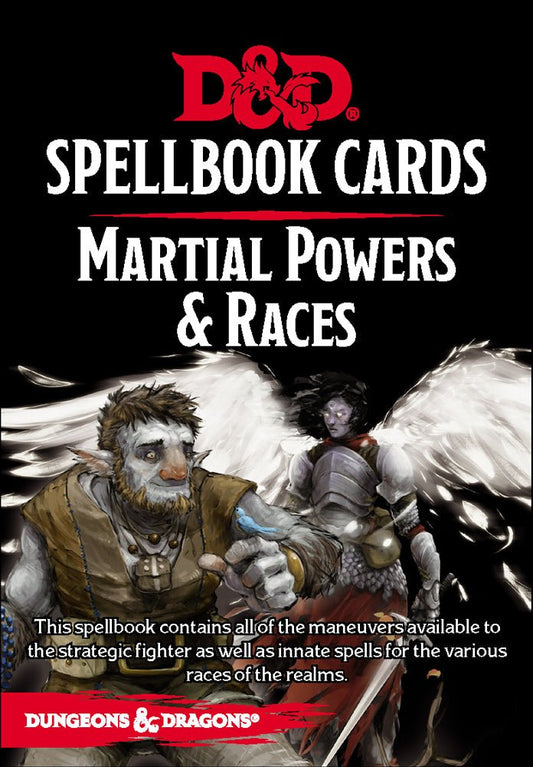 Dungeons and Dragons RPG: Spellbook Cards - Martial Deck (61 cards) RPG The Compleat Strategist