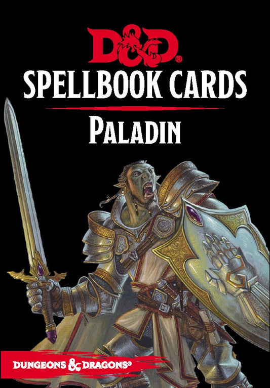 Dungeons and Dragons RPG: Spellbook Cards - Paladin Deck (69 cards) RPG The Compleat Strategist