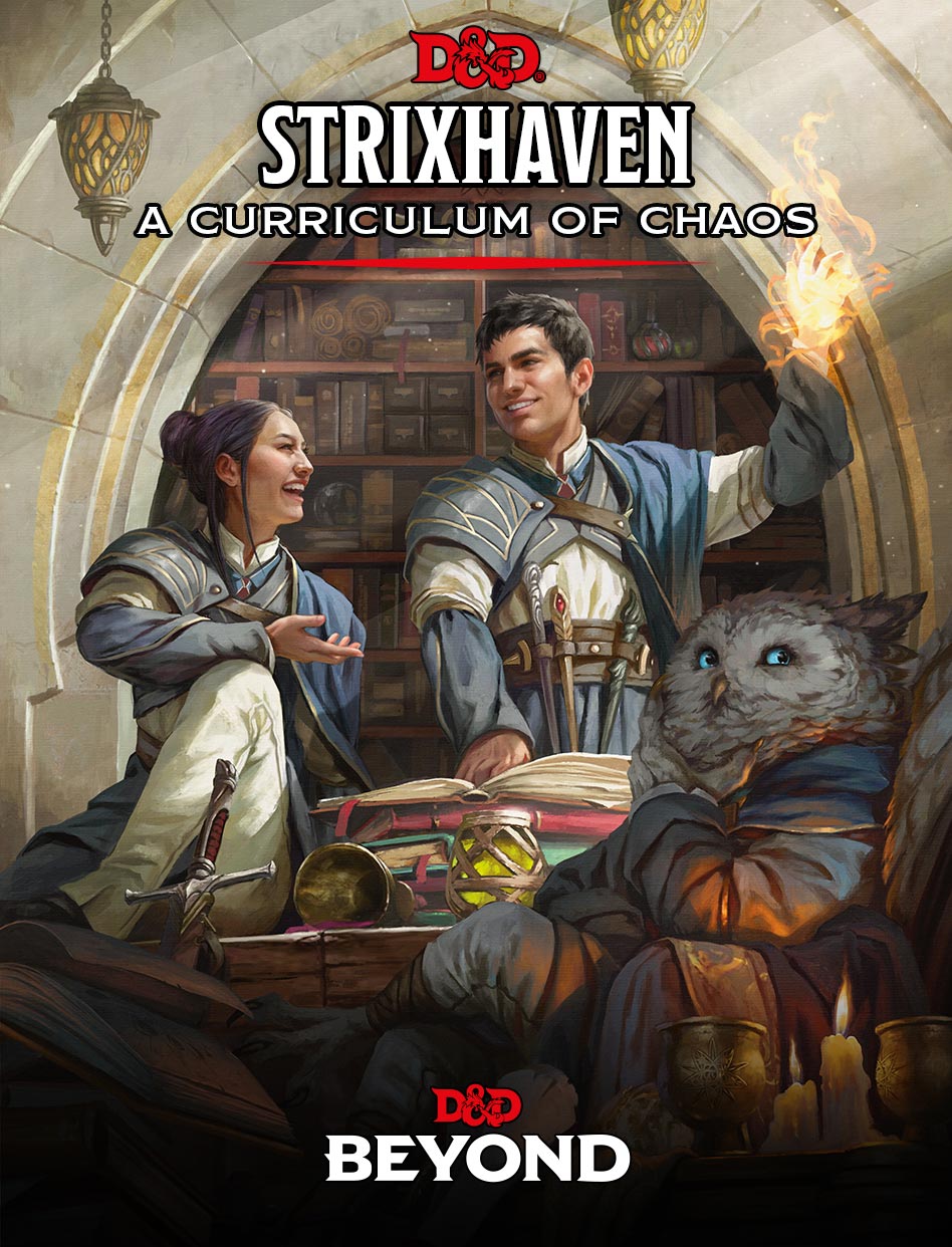 Dungeons and Dragons RPG: Strixhaven - A Curriculum of Chaos Hardcover RPG The Compleat Strategist