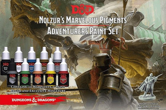 Dungeons & Dragons Nolzur's Marvelous Pigments: Adventurers Paint Set Paints and Painting Supplies The Compleat Strategist