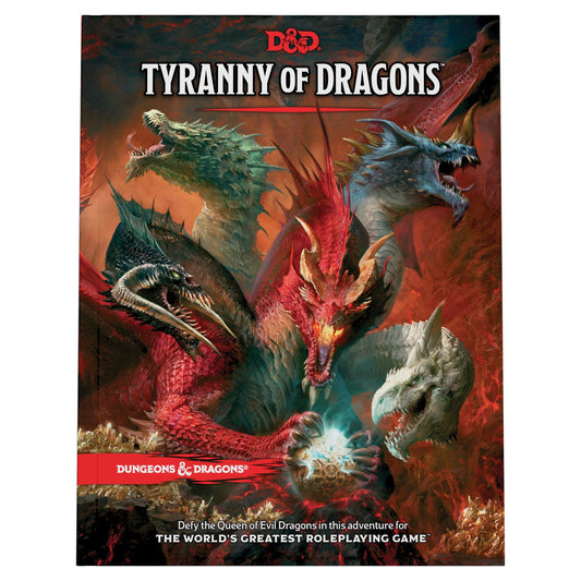 Dungeons & Dragons RPG: Tyranny of Dragons Hard Cover Role Playing Games The Compleat Strategist