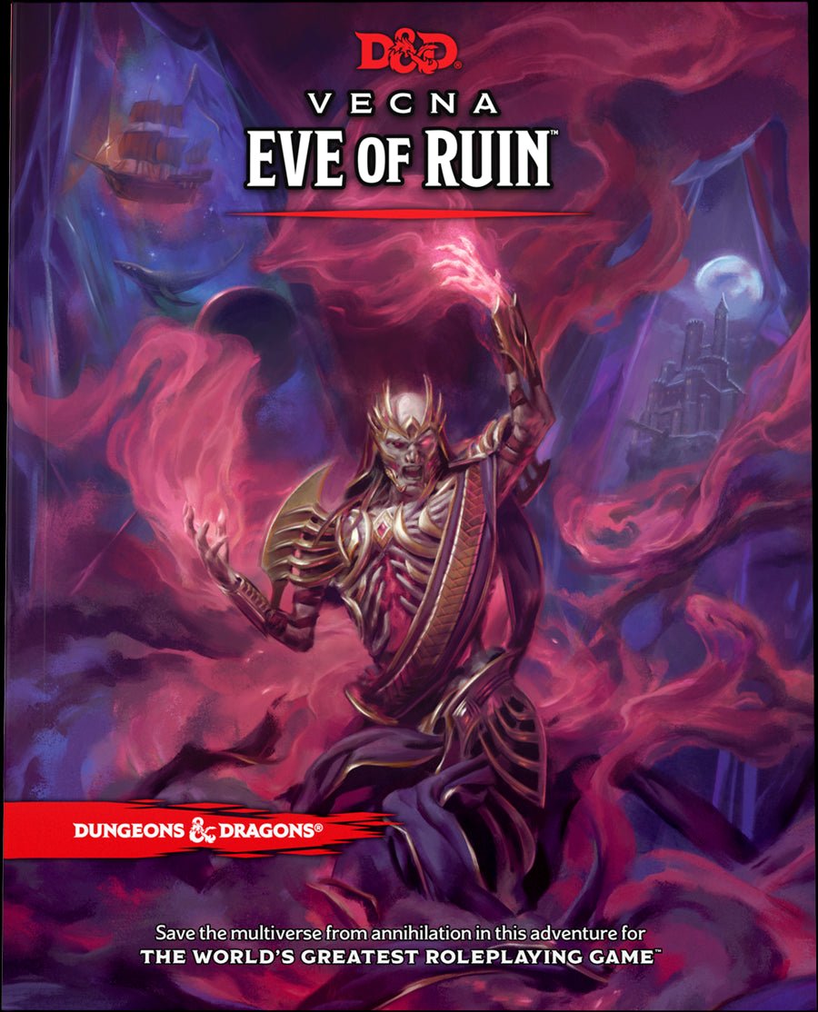 Dungeons & Dragons RPG: Vecna Eve of Ruin Standard Hard Cover Role Playing Game The Compleat Strategist