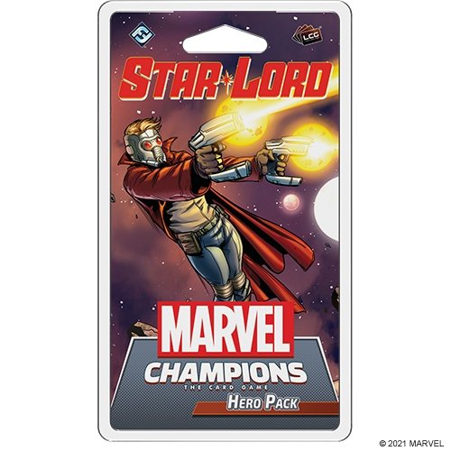 Marvel Champions: Star - Lord Hero Pack Card Games The Compleat Strategist