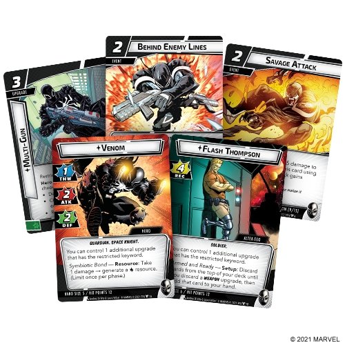 Marvel Champions: Venom Hero Pack Card Games The Compleat Strategist