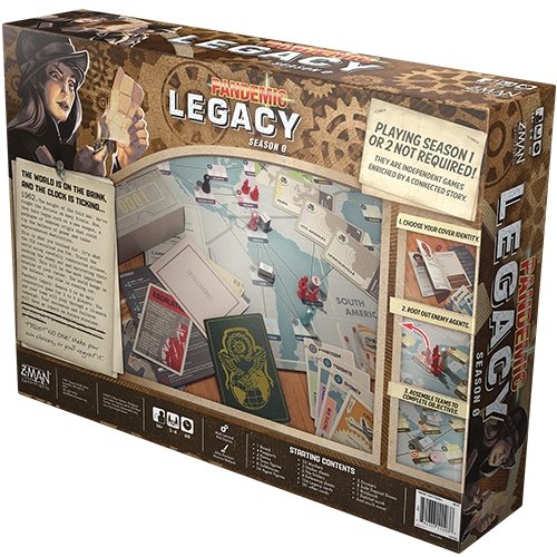 Pandemic Legacy: Season 0 Board Games The Compleat Strategist