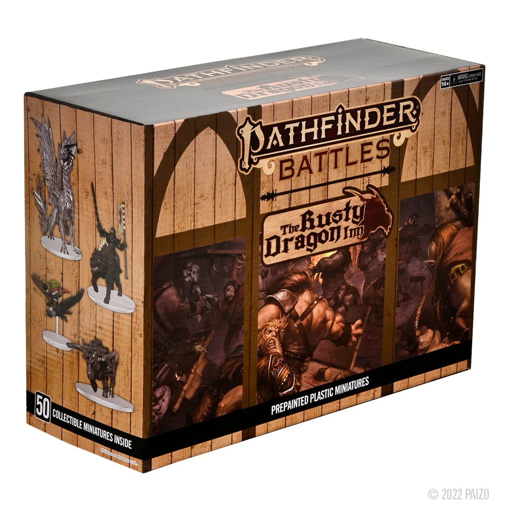 Pathfinder Battles: Rusty Dragon Inn Box Set Miniatures The Compleat Strategist