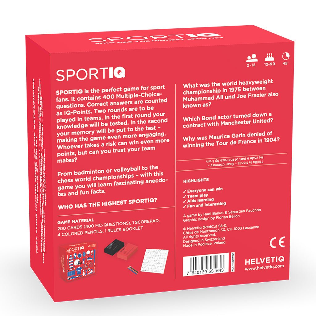 Sport IQ Card Games The Compleat Strategist