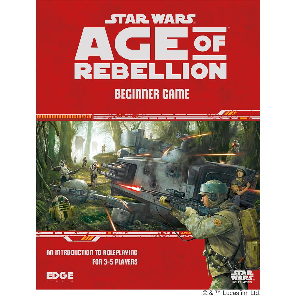 Star Wars - Age of Rebellion: Beginner Game Role Playing Games The Compleat Strategist