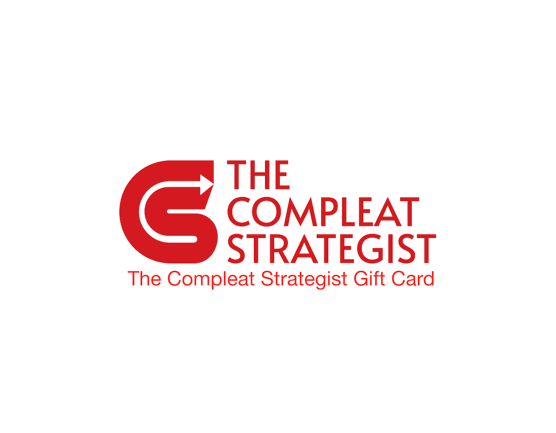 The Compleat Strategist Gift Card for online use Gift Card The Compleat Strategist