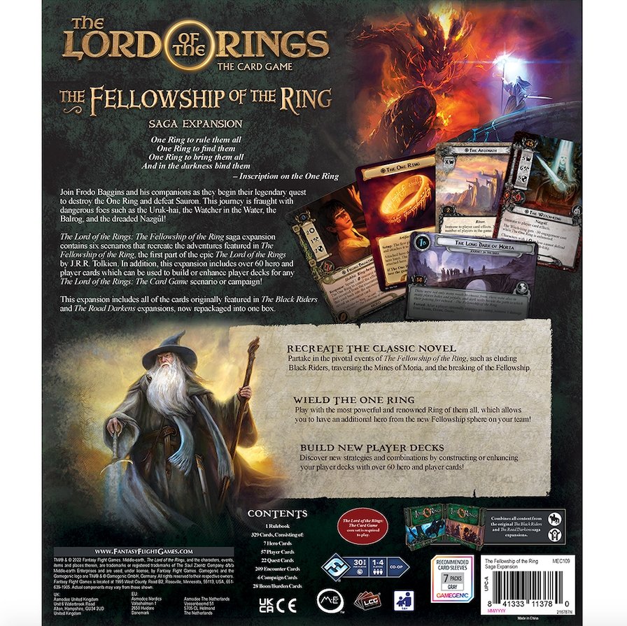 The Lord of the Rings: The Card Game - Fellowship of the Ring Saga Expansion The Compleat Strategist