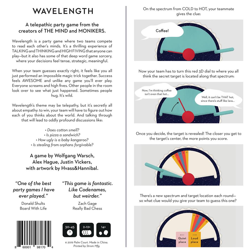 Wavelength Card Games The Compleat Strategist